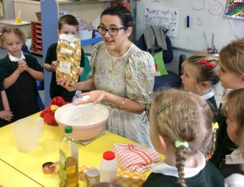 Baking bread for the Little Red Hen